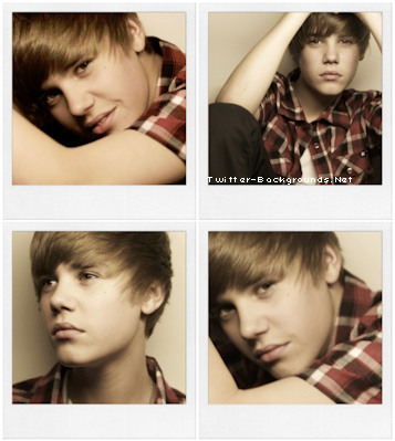 Justin Bieber Background on Justin Bieber Twitter Backgrounds