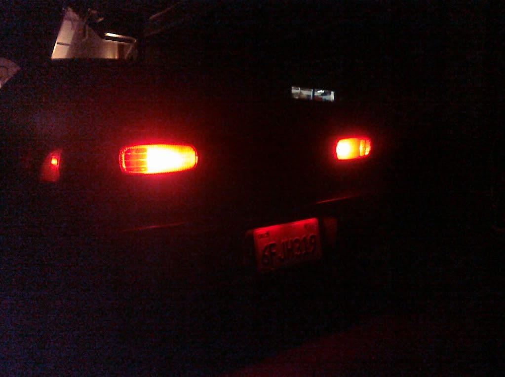 red led license plate lights