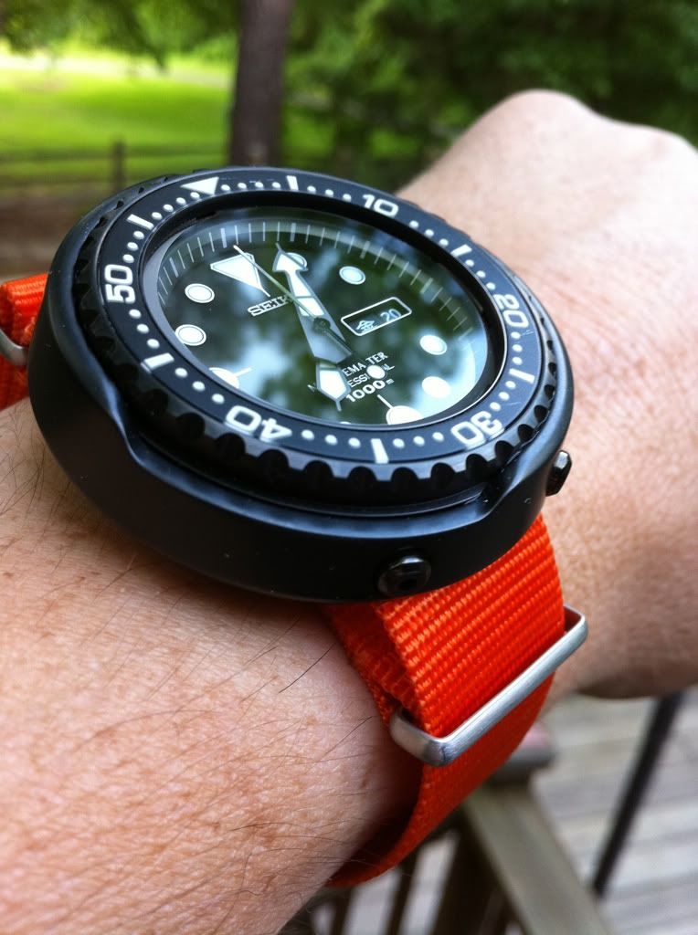 custom dive watch