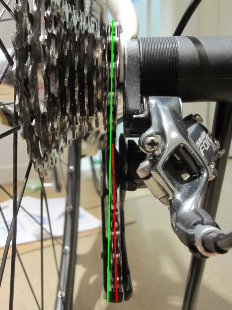 bent derailleur hanger