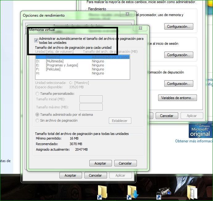 Configuracion