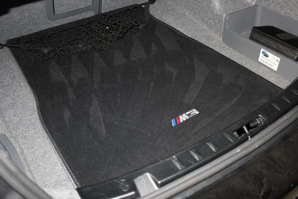 OEM BMW M3 Trunk Mat