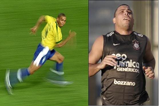 ronaldo brazil 1998. RONALDO LUIZ OF BRAZIL