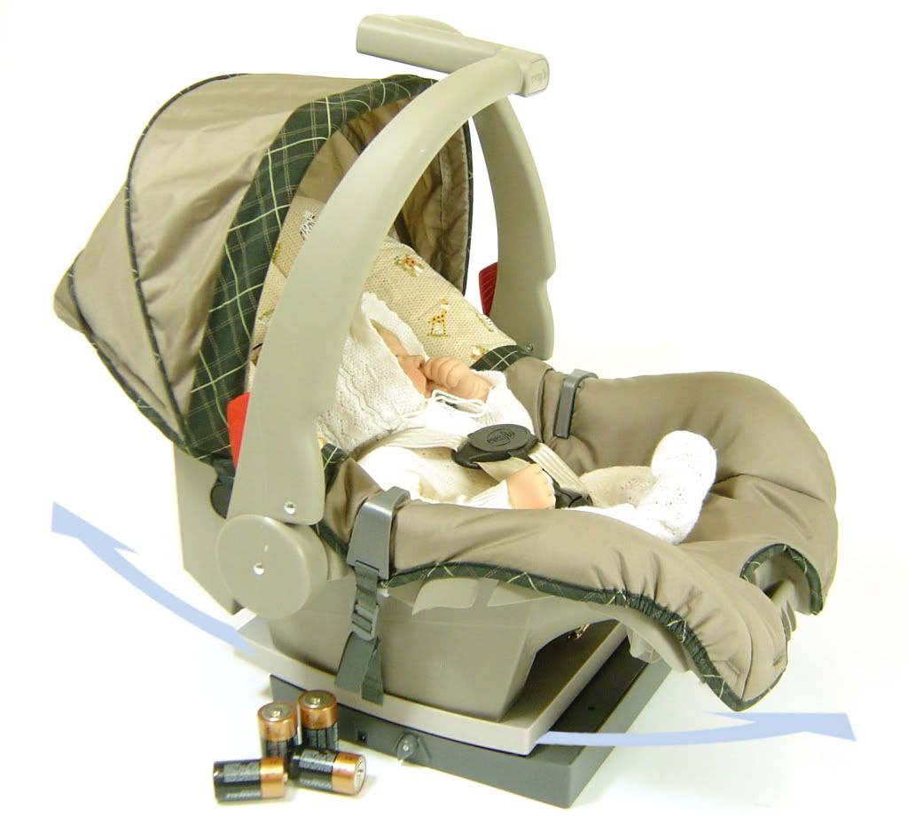 AUTOMATIC SELF ROCKING INFANT/BABY CAR SEAT CARRIER NEW eBay