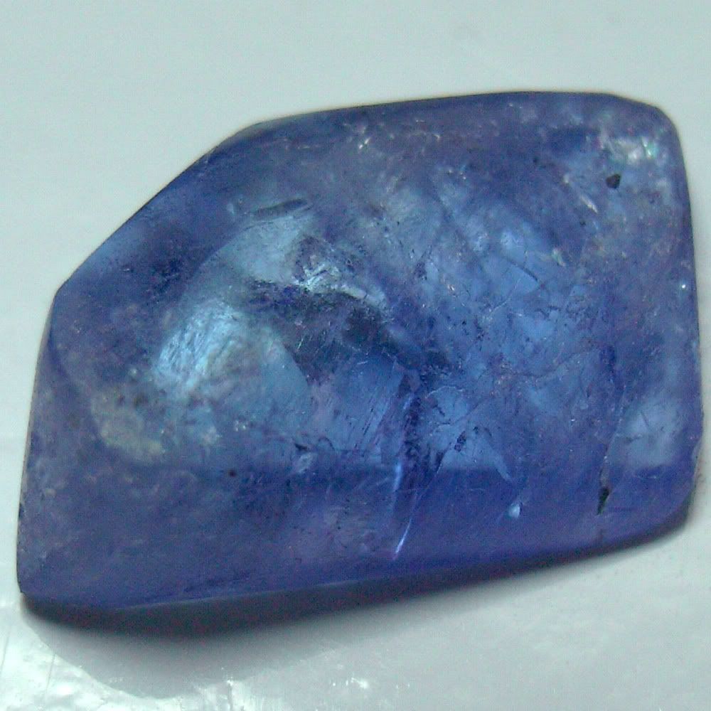 4ct Certified Natural Blue Tanzanite Polished Gem Rough | eBay