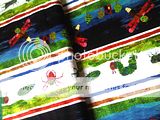 The Very Hungry Caterpillar Cot C Bed Bumper handmade  