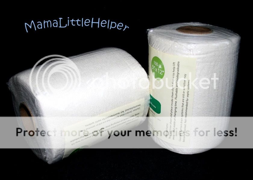 Bamboo Flushable Biodegradable Cloth Diaper Liners 100