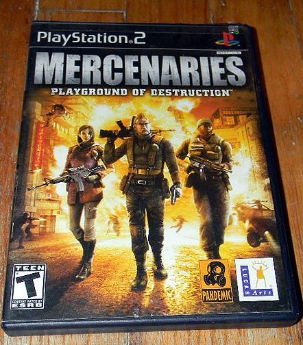 MERCENARIES Playground of Destruction ~ Sony Playstation 2 PS2 2005 ...