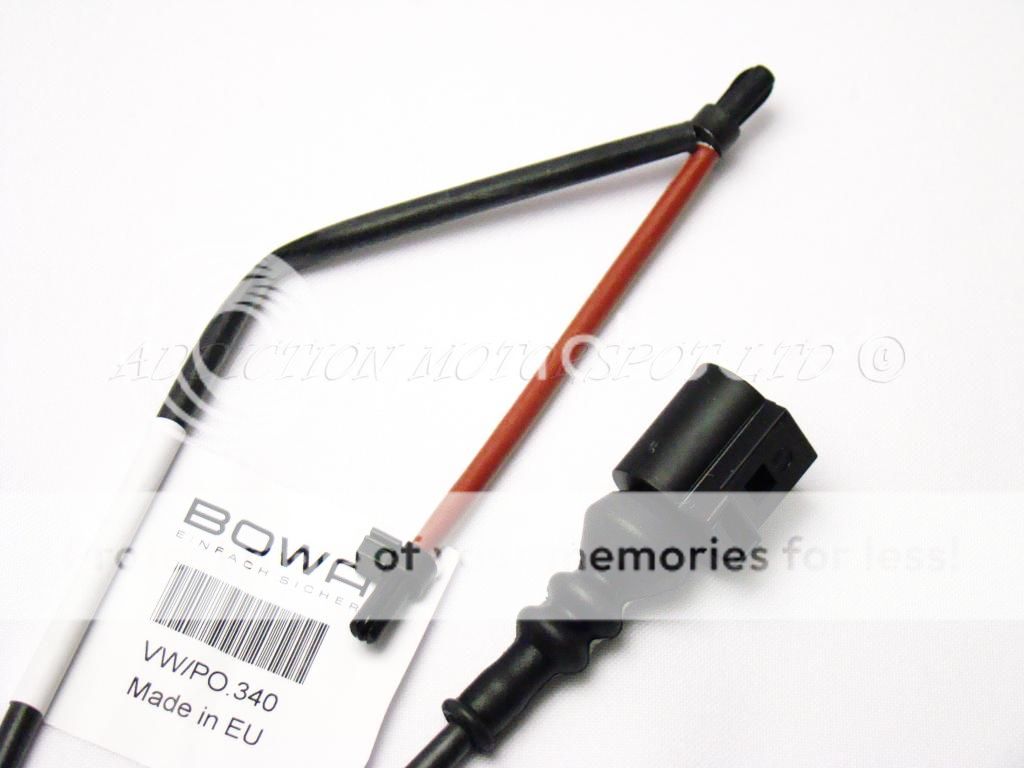 Brake Pad Wear Wire Sensor Vw Golf Mk5 with Porsche Caliper Conversion