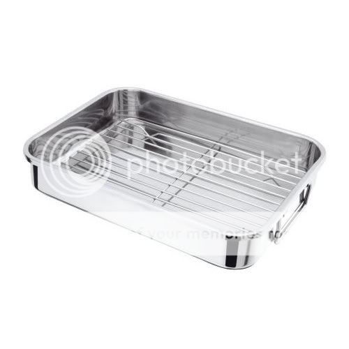 Horwood Roasting Tin and Rack 39cm x 28cm   H042  